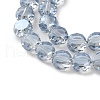 Electroplate Glass Beads Strands EGLA-C010-01A-PL03-3