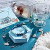 18Pcs 6 Style Hedgehog & Squirrel & Leaf & Pine Cone Tibetan Style Charms Locking Stitch Marker HJEW-PH01552-5