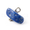 Natural Mixed Gemstone Pendants PALLOY-JF00736-5