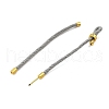 Braided Nylon Cord Bracelet Making MAK-A017-D03-37G-3
