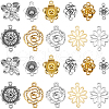 SUNNYCLUE 66Pcs 11 Styles Alloy Connector Charms FIND-SC0012-09-1