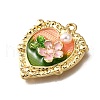 Alloy Enamel Pendants ENAM-K076-12B-02-2