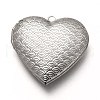 Tarnish Resistant 316 Stainless Steel Locket Pendants STAS-P268-05P-2