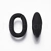 Spray Painted CCB Plastic Linking Rings CCB-R104-13A-01-3