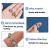 DICOSMETIC 40Pcs 2 Colors Tibetan Style Alloy Beads FIND-DC0006-07-4