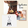 SUNNYCLUE 40Pcs 4 Styles Cartoon Opaque Resin Pendants RESI-SC0003-49-5