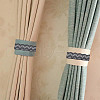 Nylon Embroidery Fan Ribbon OCOR-WH0078-181-6
