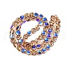 Electroplate Glass Beads Strands EGLA-N012-07R-2