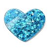 Acrylic with Paillettes Pendants MACR-M028-02C-1