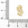 Brass Charms ZIRC-I356-04G-01-3