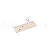 Wood Earring Display Card Holders ODIS-WH0070-09A-7