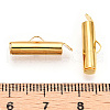 Iron Slide On End Clasp Tubes X-IFIN-R212-3.0cm-G-3