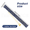 HOBBIESAY 3 Sets 3 Colors Silk Cloth Sword Case AJEW-HY0001-86-2