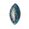 3Pcs 3 Styles Dyed Natural Brazilian Agate Cabochons PALLOY-JF04017-03-3