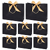 Rectangle Paper Shopping Storage Tote Bags with Ribbon ABAG-WH0038-58-1