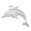 Non-Tarnish 304 Stainless Steel Pendants STAS-B056-10P-02-1