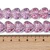 Transparent Glass Beads Strands GLAA-H038-01D-3