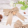 Linen Bowknot DIY-PH0001-76-5