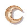 Alloy Crescent Moon Lapel Pin JEWB-C016-03MG-2