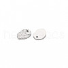 Non-Tarnish 304 Stainless Steel Charms STAS-N097-193P-2