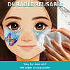 Plastic Makeup Painting Practice Board MRMJ-WH0101-004-5