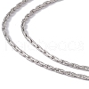 201 Stainless Steel Boston Link Chain Necklace for Men Women NJEW-P268-A31-1X5-2