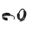 Twisted Ring Hoop Earrings for Girl Women STAS-K233-05EB-1