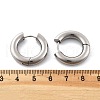 201 Stainless Steel Hoop Earrings EJEW-P304-13C-P-5
