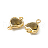 Transparent K9 Glass Connector Charms X-GLAA-A005-31LG-08-2