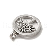 Non-Tarnish 304 Stainless Steel Pendants STAS-M311-09P-3