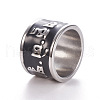 304 Stainless Steel Wide Band Rings RJEW-F099-01P-2