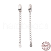 925 Sterling Silver Chain Extenders STER-D036-31AS-3