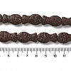 Fish Dyed Natural Lava Rock Beads Strands G-O126-01A-02-4