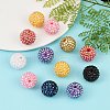 AB-Color Resin Rhinestone Beads RESI-S315-20x22-M-4
