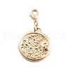 Alloy Pendant Decoration HJEW-P021-01D-G-1