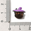 Halloween Brass Enamel European Beads KK-A203-04B-B-3