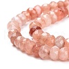 Dyed Natural Malaysia Jade Rondelle Beads Strands G-E316-2x4mm-42-5