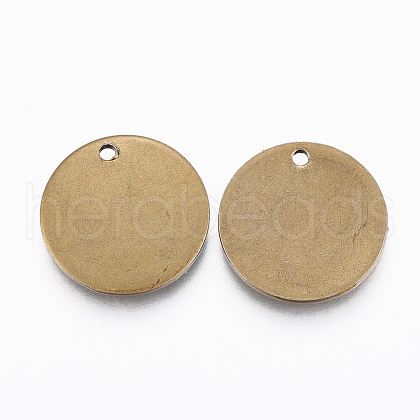 304 Stainless Steel Charms STAS-E145-03D-AG-1