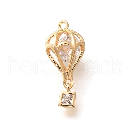 Brass Pendants KK-B127-02G-1