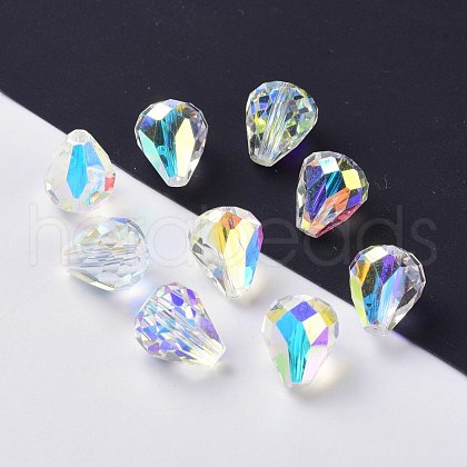 Imitation Austrian Crystal Beads SWAR-F062-8x6mm-32-1