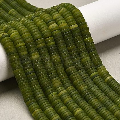 Natural Chinese Southern Jade Beads Strands G-P575-B49-6x1mm-1