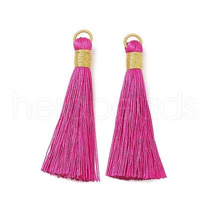 Polyester Tassel Pendants FIND-I009-D02-1