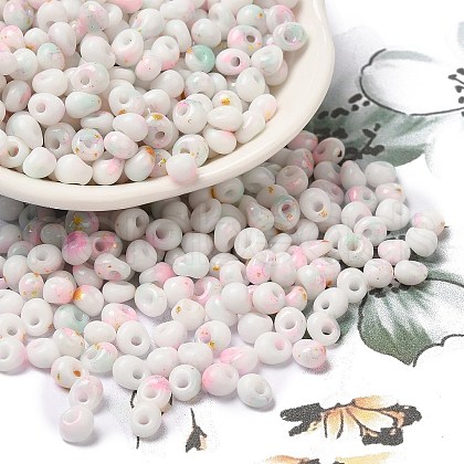 Baking Paint Glass Seed Beads X1-SEED-F006-01A-14-1