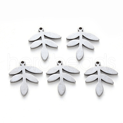 Tarnish Resistant 304 Stainless Steel Pendants STAS-N092-73-1
