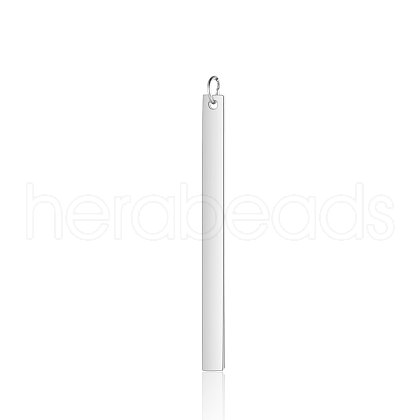 Anti-Tarnish 304 Stainless Steel Pendants STAS-I311-07P-1