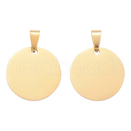 Ion Plating(IP) 304 Stainless Steel Pendants STAS-I311-05A-G-1