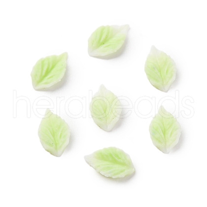 Leaf Opaque Resin Cabochons FIND-L019-04B-1