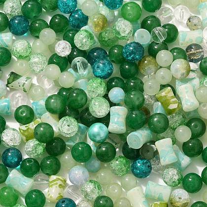 Mixed Style Glass Beads X1-GLAA-XCP0012-02K-1