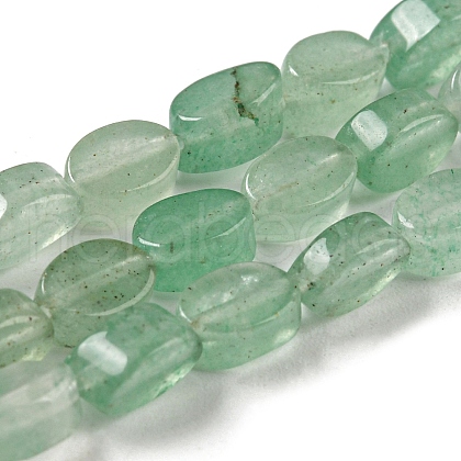 Natural Green Aventurine Beads Strands G-M420-H02-03-1