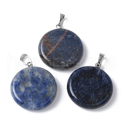 Natural Sodalite Pendants G-A259-04P-04-1